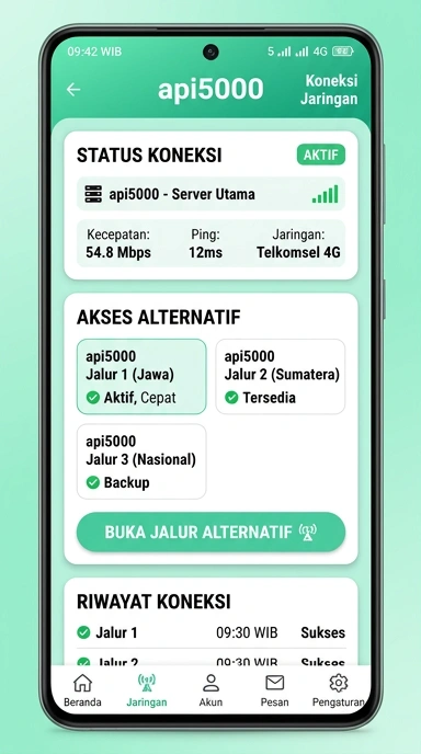 Link Alternatif api5000 untuk Pengguna Android