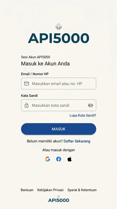 Panduan Masuk Akun api5000 untuk Pengguna Android