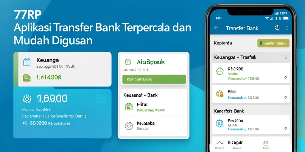 Tampilan antarmuka aplikasi 77RP yang modern dan intuitif.